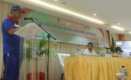 Sekda Yulian Buka Bimtek Pengadaan Langsung dan E â€“ Purchasing Barang dan Jasa