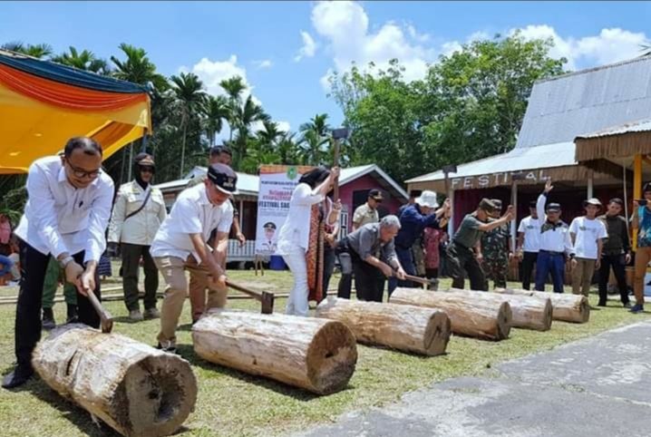 Hadiri Festival Sagu Nusantara, Said Hasyim : Lestarikan Peradaban Ekologi Sagu di Bumi Meranti