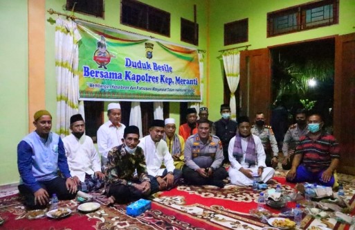 Lanjut Silaturahmi 'Duduk Besile' Bersama, Kapolres Sambangi Desa Banglas