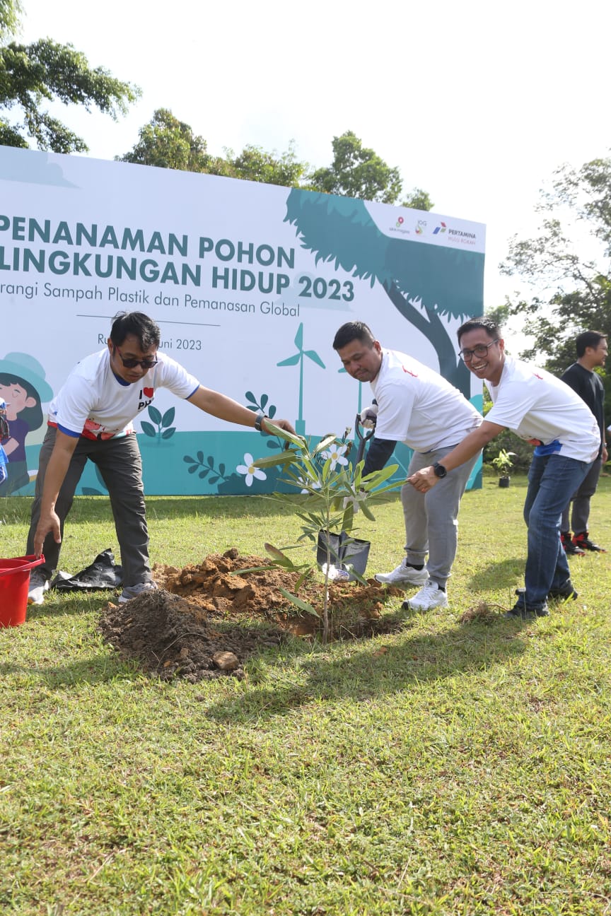 Upaya Nyata Pekerja Pertamina Hulu Rokan Ajak Pelajar Lestarikan Lingkungan Hidup