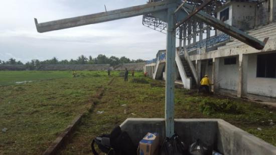 Stadion Memprihatinkan, PSSI Meranti Ajukan Biaya Rehap ke Menpora