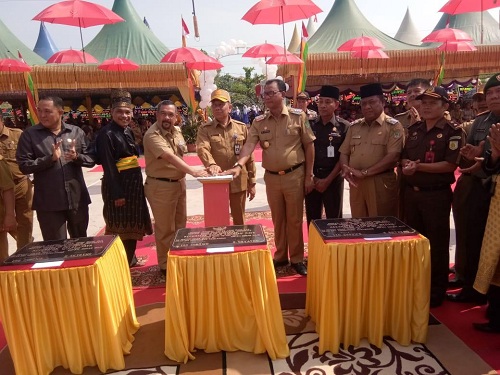  Dirjen Kemendagri Resmikan Kode Wilayah Tiga Kecamatan di Rohil 