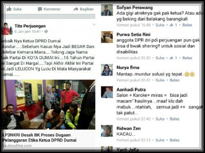 Demi Menjaga Nama Baik Partai, Sekjen PDI Dumai Minta Ketua DPRD Tito Gito Mundur