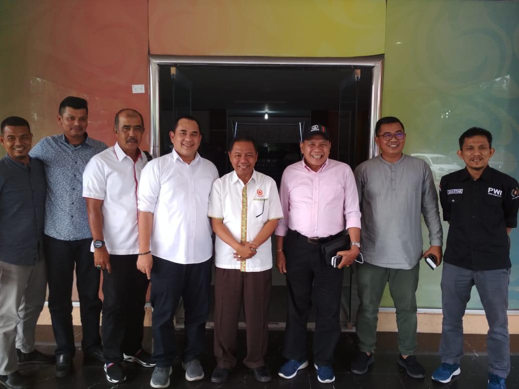 Turun Diajang Pra Porwanas di Surabaya , KONI Riau Dukung Penuh Atlet SIWO PWI Riau