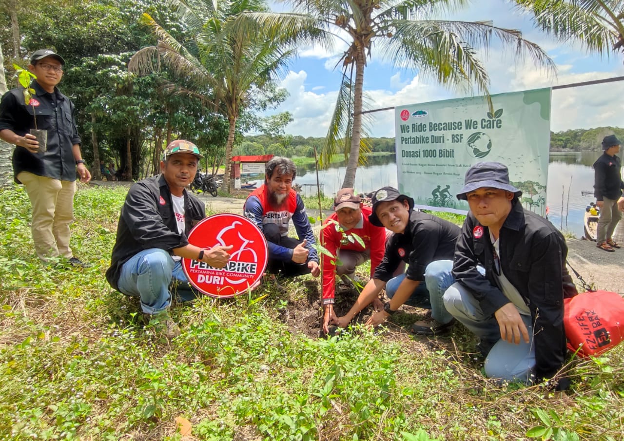 Tekan Emisi Karbon, PHR Tanam 1.200 Bibit Pohon di Kawasan Bagan Benio