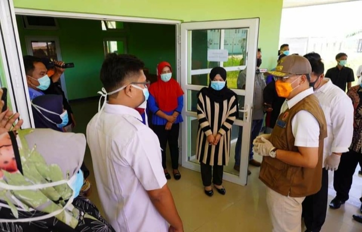 Gubernur Bersama Kapolda dan Danrem 041/ Gamas Tinjau Perbatasan Bengkulu-Sumbar