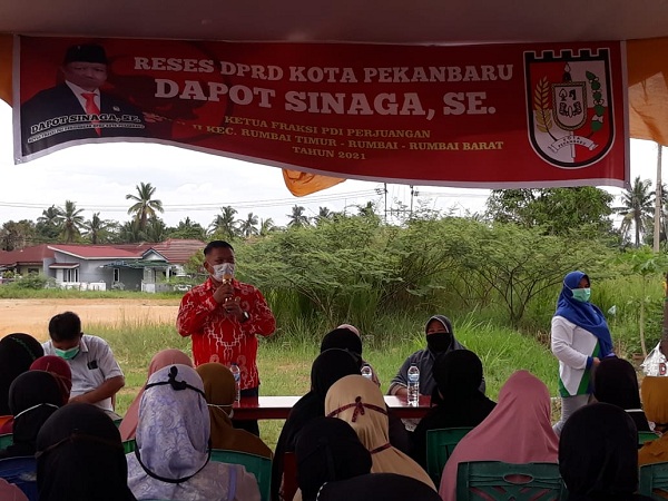 Banjir dan Pembangunan Gorong Gorong Aspirasi Warga Jalan Kenari Rumbai