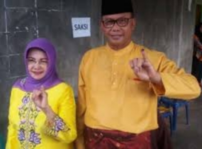 Nyoblos di TPS 19 Bagan Timur, Bupati Harapkan Partisipasi Pemilih Bisa Mencapai 70 Persen