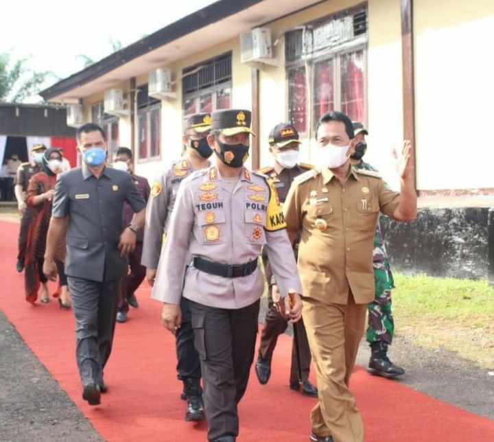 Bupati Bengkulu Tengah Sambut Kunjungan Kerja Kapolda Bengkulu