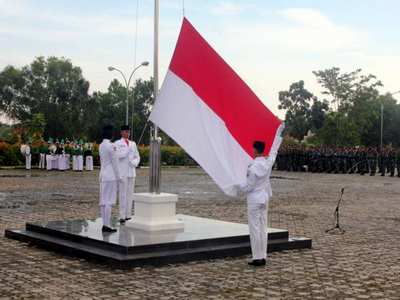 Bupati Karimun Pimpin Upacara Hari Pahlawan, Banyak Pesan Moral dari Pahlawan