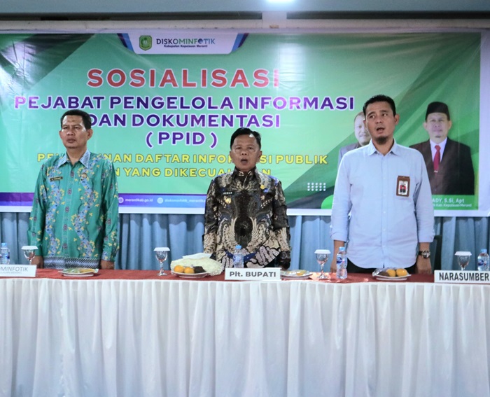 Tingkatkan Keterbukaan Informasi Publik, Diskominfotik Gelar Sosialisasi Pengelolaan Informasi
