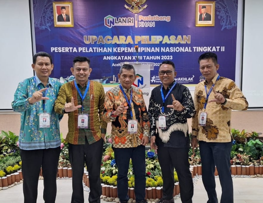 Masuk 10 Besar Peserta Terbaik, Lima Pejabat Kepulauan Meranti Selesaikan Pelatihan Kepemimpinan