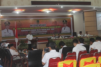  RPJMD Diharapkan Bisa Memberi Jawaban Kepada Masyarakat Rohil