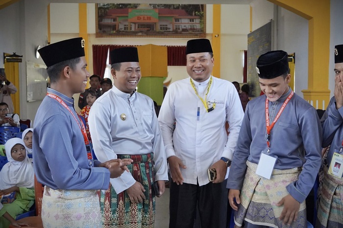 Cabang Syarhil Qur'an, Kafilah Rohil Lolos ke Babak Final Wabup Selalu Berikan Semangat
