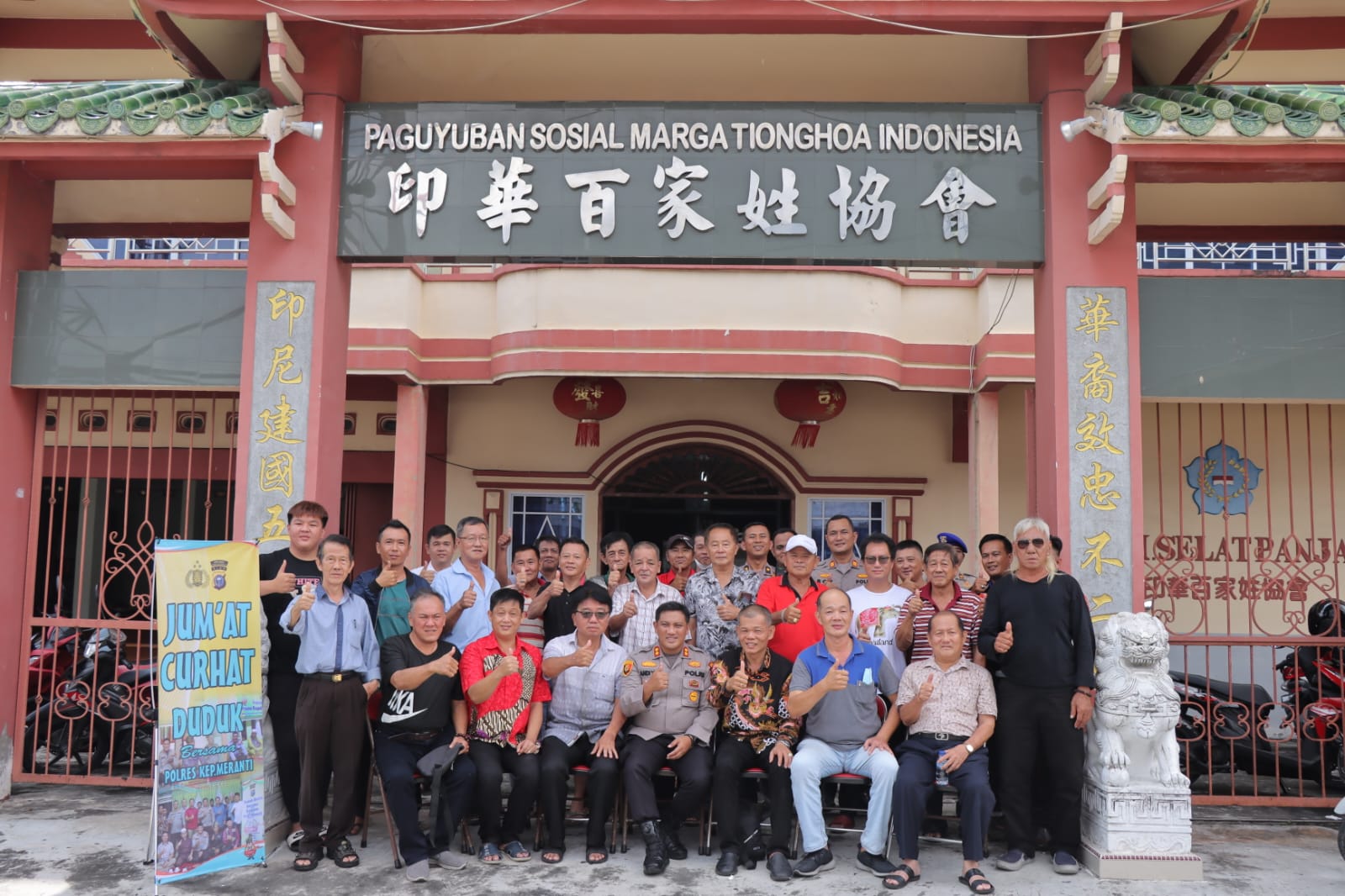 Duduk Bersama Pengurus Klenteng, Kapolres : Kami Siap Amankan Imlek dan Cuan Cui