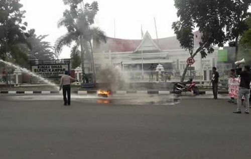 BEM se-Riau Minta Bupati Kampar Copot Kasatpol PP, Kalau Tidak Mereka Akan Lakukan