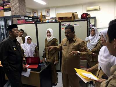 Sidak Pasca Libur Lebaran, Bupati Karimun Temukan ASN Banyak Bolos Kerja