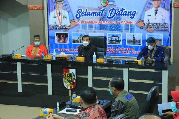 PPKM Satu Bulan, Pekanbaru Masih Tetap Zona Merah Covid-19