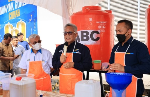Holding Perkebunan Nusantara Distribusikan 168 Ton Migor Curah Murah di Riau