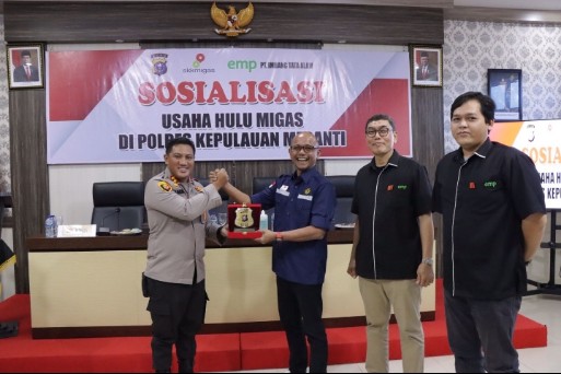 Sosialisasi Usaha Hulu Migas, Kapolres : Kita Selalu Siap Amankan Objek Vital Nasional
