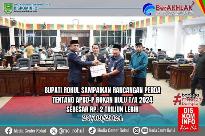Bupati Sukiman Sampaikan RAPBD Perubahan 2024 Senilai Rp2 Triliun Lebih