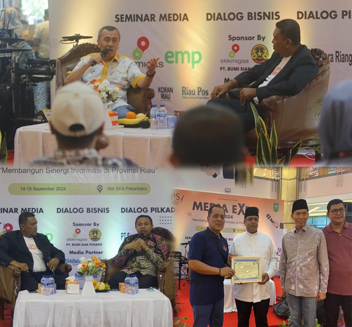Dialog Pilkada SPS Riau Sukses, Tiga Cagubri Sampaikan Visi dan Program  Pembangunan