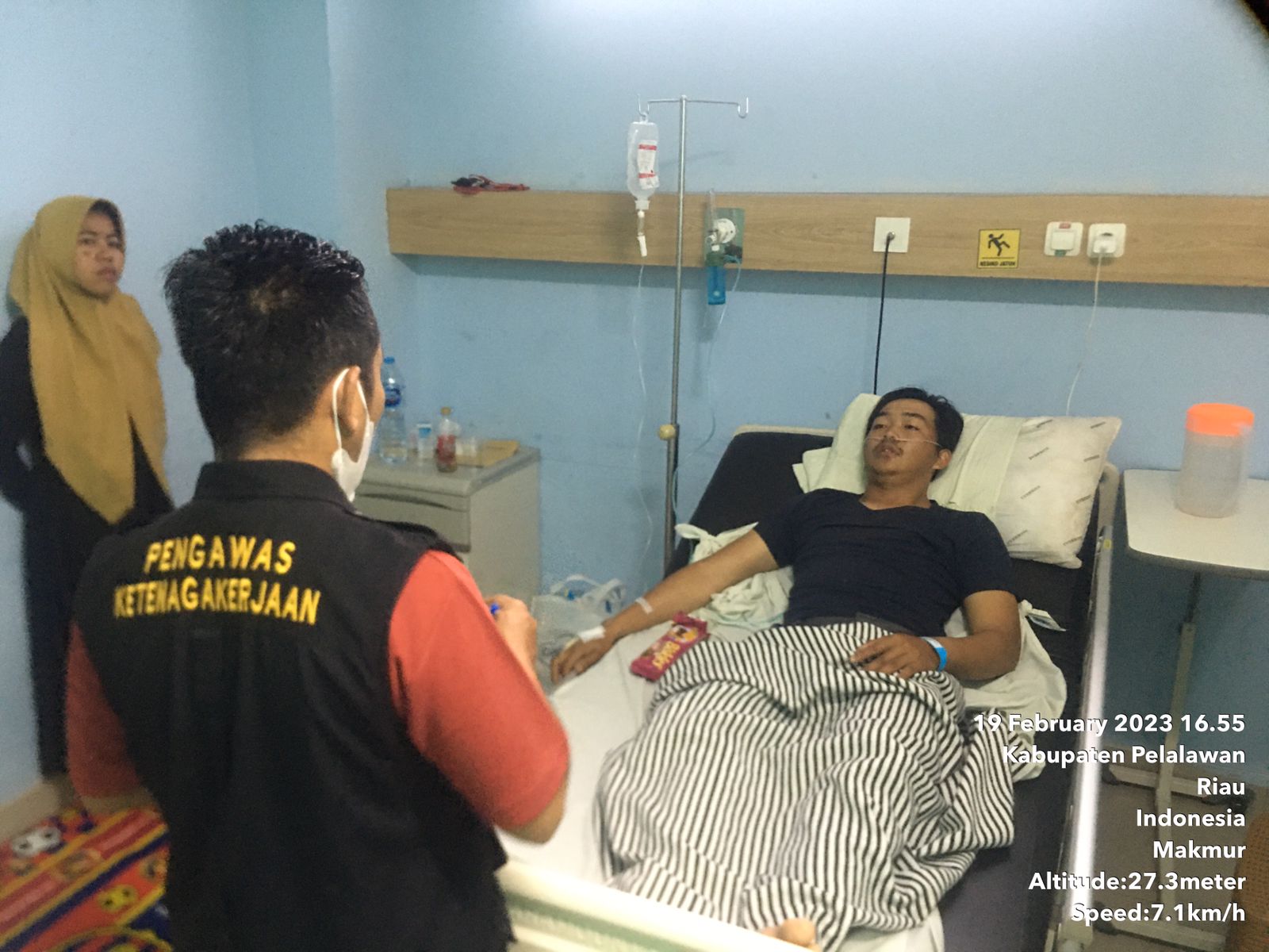 32 Karyawan Kontraktor PT RAPP Terpapar Gas Sulphur