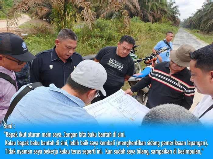 PN Bangkinang Gelar Sidang Pemeriksaan Setempat Gugatan Wanprestasi Koppsa-M