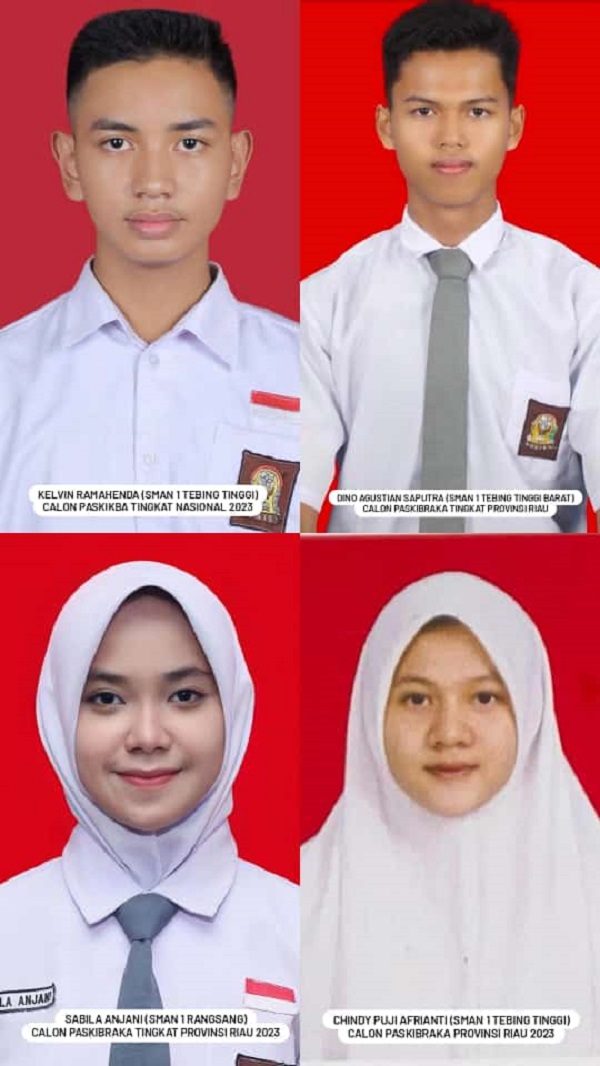 Suatu Kebanggaan, Anak Meranti Lolos Seleksi Paskibraka Nasional dan Provinsi