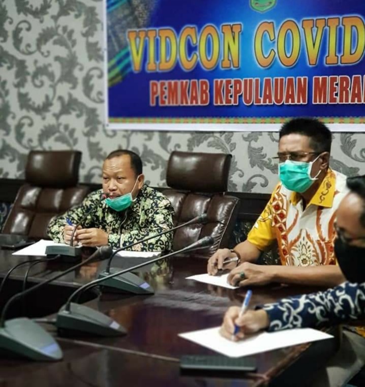 Pemkab Meranti Dorong Perbankan Salurkan Bansos Bantu Warga Terdampak Covid-19