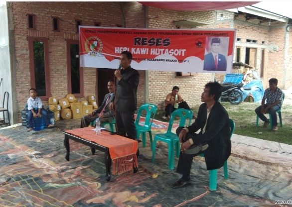 Jemput Aspirasi, Masyarakat Maharatu Inginkan Pembangunan Jalan dan Kemudahaan Mengurus e-KTP