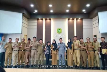 Asisten I Sekdakab Meranti Pimpin Rakor OPD Bersama Staf Teknis Menteri Sosial RI