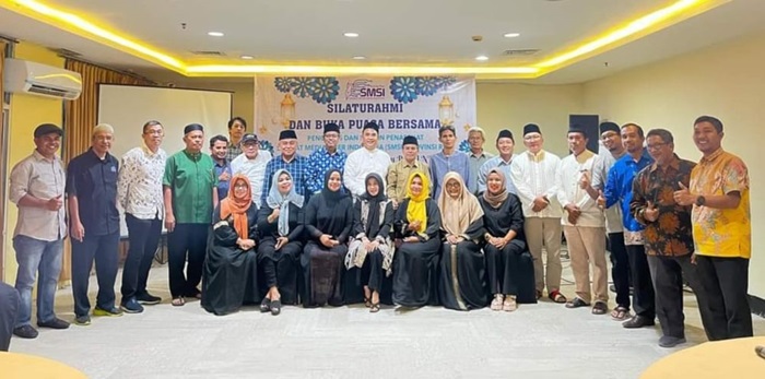 SMSI Riau Gelar Buka Puasa Bersama, Luna: Mari Terus Kita Rajut Kekompakan
