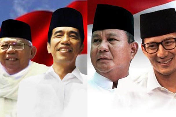 Kekayaan Presiden Jokowi Rp 50 Miliyar, Prabowo Rp 1,9 Triliun,  Sandiaga Uno, Rp 5 Triliun, Ma'aruf