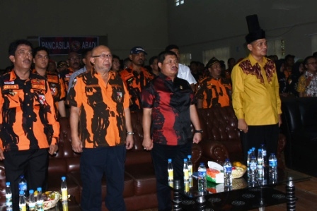  Bupati Bengkalis Hadiri Pelantikan PAC PP Mandau