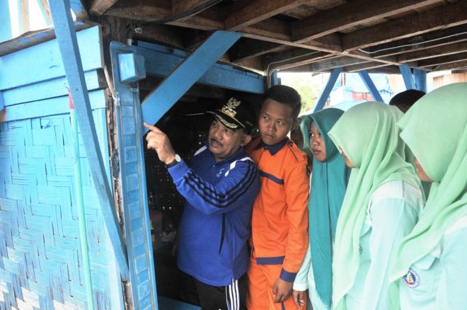 Bupati Sampaikan kepada Siswa SPMT Pekanbaru RTMPE Memiliki Teknologi Tepat Guna