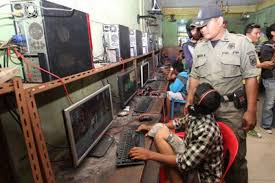 Himbauan Tak di Gubris, Satpol PP Rohil Akan Panggil Pemilik Warnet