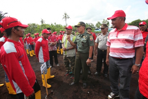Dibuka Dandim, RAPP Latih MPA di Pulau Padang, Meranti