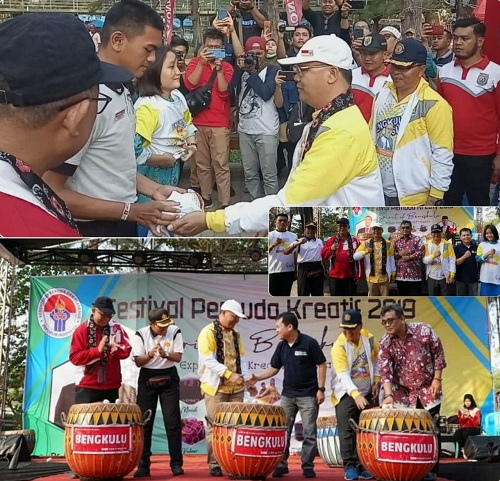 Gubernur Rohidin Buka Acara Festival Pemuda Kreatif 2019