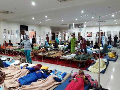 Santap Makanan Sumbangan Donateur, 97 Santri di Karimun Keracunan 