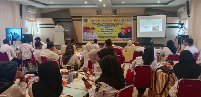 Kabupaten Rohil Jalani Verifikasi Kabupaten Layak Anak 2025