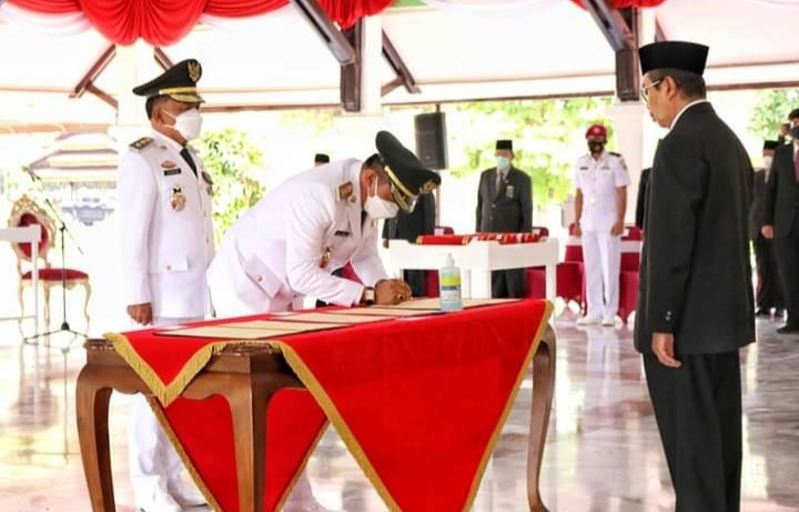 M Adil -Asmar Dilantik Jadi Bupati dan Wakil Bupati Meranti, Siap Wujudkan 7 Program Strategis Menuj