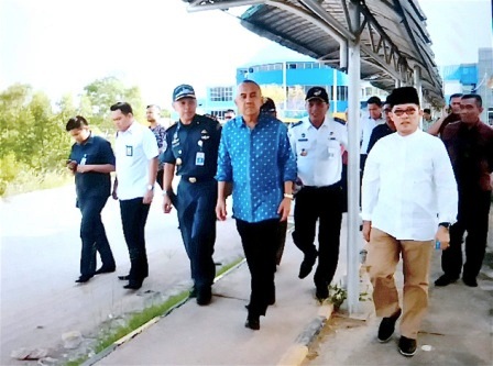 Kunker ke Dumai, Plt Gubri Minta Kebakaran Kecil Secepat Mungkin di Tangani