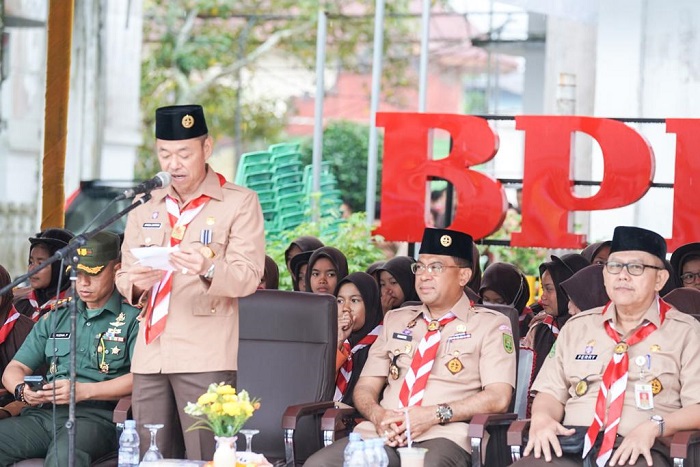 Ini Pesan Ketua Kwartir Nasional Disampaikan Bupati Rohil Pada Peringatan Hari Pramuka ke-62