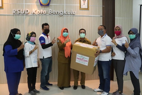 PT Infiny Niaga Abadi Bantu APD dan infinyCal ke RSHD