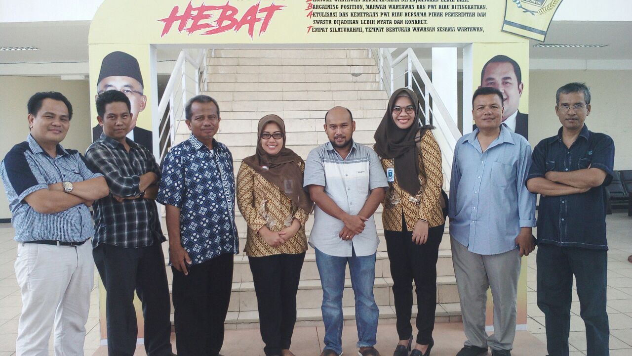 Gelar Media Gathering Senin Depan, BPJS Kesehatan Pekanbaru Kunjungi PWI Riau