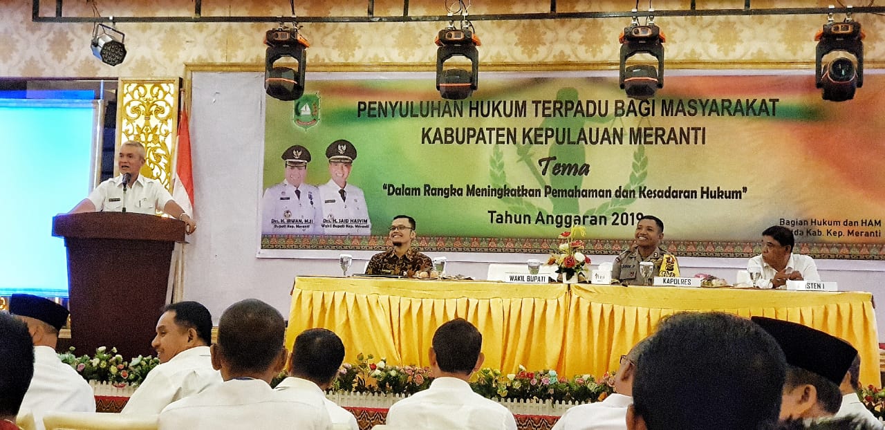 Wabup Said Hasyim Buka Penyuluhan Terpadu  Bagi Masyarakat