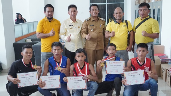 Bupati dan Wabup Apresiasi Prestasi Cabor Wushu Rohil