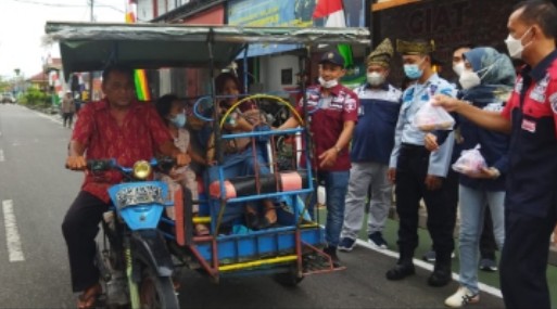 Tumbuhkan Kepedulian dengan Sesama, Lapas Bagansiapiapi Bagi-Bagi Takjil