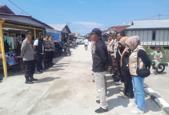 Polsek Sinaboi Turunkan 25 Personil Untuk Mengamankan Amankan Kampanye 